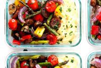 Flavorful Italian Sausage and Roasted Vegetable Bowls