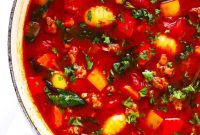 Hearty Italian Sausage Gnocchi Soup