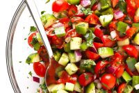 Vibrant Israeli Salad