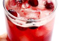 Crimson Bourbon Sparkler