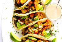 Smoky Cauliflower Black Bean Tacos