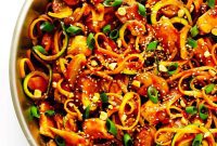Wok-Tossed Kung Pao Chicken Noodles