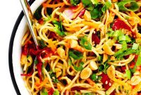 Creamy Sesame Peanut Noodles