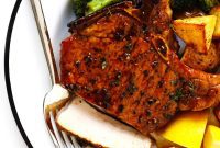 Golden Baked Pork Chops