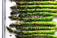 Everything Bagel Roasted Asparagus