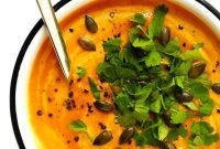Creamy Thai Coconut Pumpkin Soup