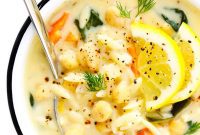 Sunshine Lemon Chickpea Orzo Bowl