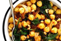 Hearty Catalan Chickpea and Spinach