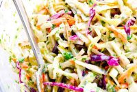 Bright Lime Cilantro Slaw