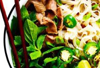 Vietnamese Pho Noodle Soup