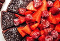 Decadent 3-Ingredient Flourless Chocolate Cake