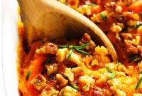 Golden Savory Sweet Potato Bake