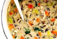 Wholesome Chicken and Wild Rice Soup