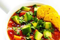 Hearty Sweet Potato Enchilada Soup