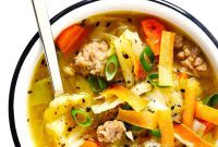 Inside-Out Egg Roll Soup