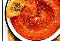 Spicy Roasted Red Pepper and Walnut Dip