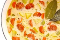 Sweet and Smoky Apple Sausage Potato Soup