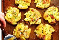 Perfectly Crispy Smashed Potatoes