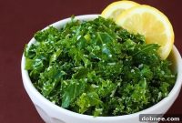 Zesty Parmesan Kale Greens