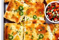 Easy Sheet Pan Chicken Quesadillas