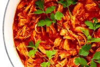 Authentic Mexican Chicken Tinga