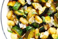 Zesty Lemon Basil Gnocchi with Garden Zucchini