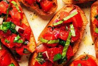 Crispy Italian Tomato & Basil Starter