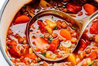 Robust Spanish Lentil & Chorizo Stew