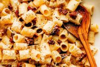 Roman Guanciale and Pecorino Pasta