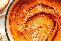 Creamy Garlic Parmesan Sweet Potato Mash