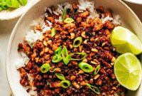 Island Zest Pork and Coconut Rice