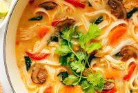 Aromatic Thai Chicken Noodle Bowl