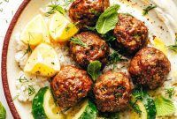 Keftedes: Classic Greek Meatballs