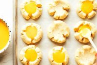 Sunny Lemon Thumbprint Delights