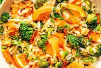 Vibrant Orange Miso Noodles