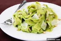 Radiant Avocado Pesto Pasta