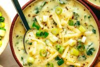 Velvety Colcannon Potato Kale Soup