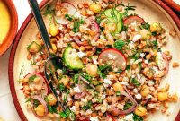 Vibrant Spring Farro Salad