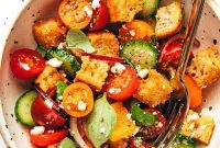 The Ultimate Tuscan Summer Bread Salad