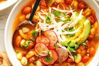 Plant-Powered Pozole