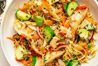 Crispy Dumpling Salad