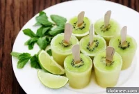 Minty Kiwi Lime Pops