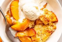 Sun-Kissed Peach Cobbler