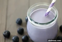 Blueberry Cloud Milk