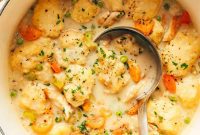 Savory Chicken and Cloud Dumplings