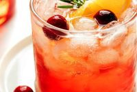 Ruby Cranberry Aperol Sparkler