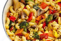 Roasted Garden Macaroni Bake