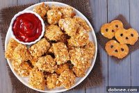 Crunchy Pretzel Chicken Bites