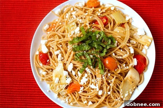 pasta-with-artichokes,-tomatoes-and-feta