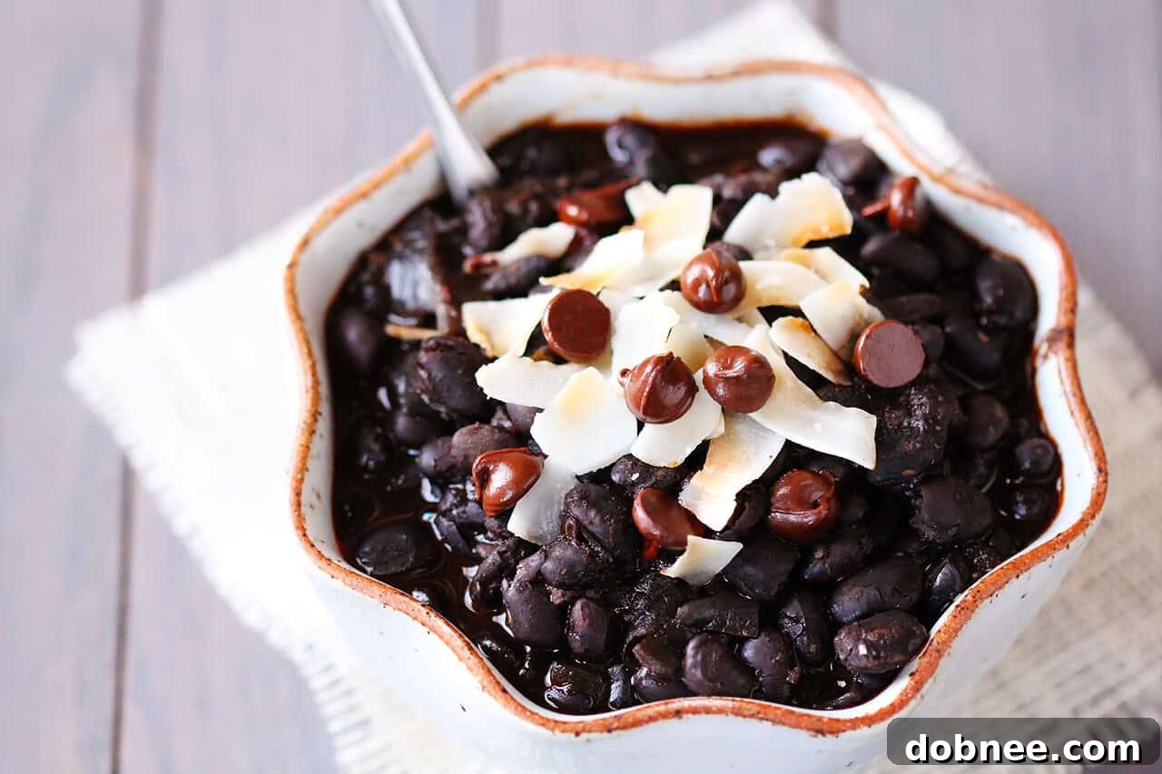 Delicious Black Bean Chili with Chocolate and Coconut